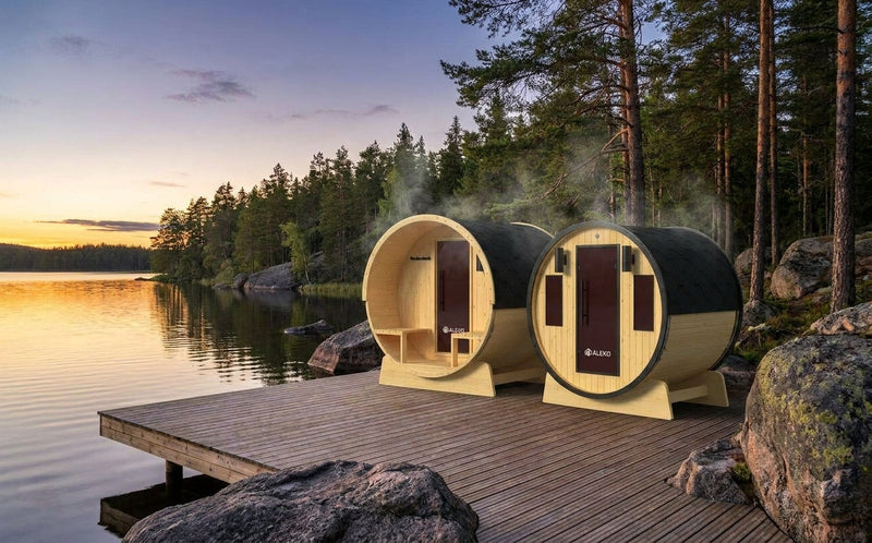 Outdoor Barrel Saunas
